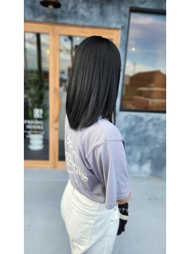 燈 縮毛矯正ストレート