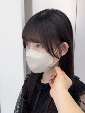 ビューナゴヤ 名駅(VIEW NAGOYA) 前髪カタログ/イメチェンスタイル／ウェーブパーマ/こなれミディ