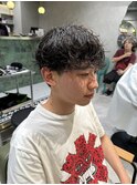塩澤太一 シャドウパーマ くせ毛風 韓国風 テテ風パーマ 新宿