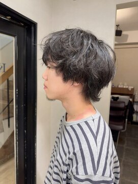 ハイル(KHAIR) メンズ♪マッシュウルフパーマ◯《 yuu 》