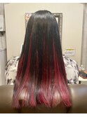 縛って隠せるインナーレッドカラー