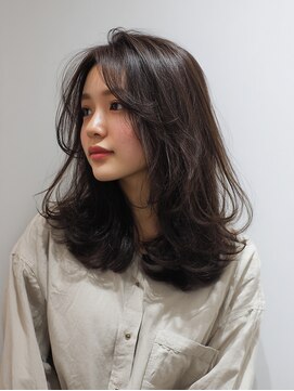 アネモネ 真美ヶ丘店(Ane mone) ふんわりレイヤーミディ