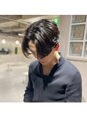 韓国ヘア/メンズカット/ブリーチなし/顔まわりカット/新潟美容室