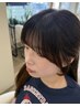 【伊庭指名クーポン】お顔周りにオシャレを！前髪ニュアンスパーマ！！