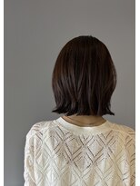 フープ 川越(hoop)&nbsp;重さと軽さのバランスがかわいいボブスタイル