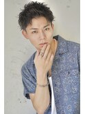 アップバングスパイキーショート束感本厚木駅