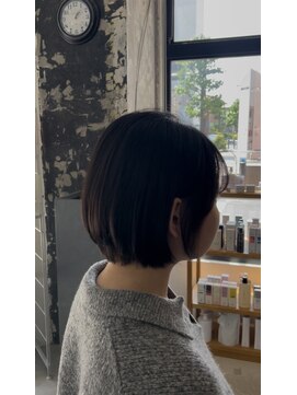 ロッソ ヘアアンドスパ 谷塚店(Rosso Hair&SPA) ショートボブ【髪質改善ストレート】【髪質改善】