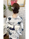 ＊THE  RIRE.  浴衣ヘアアレンジ＊