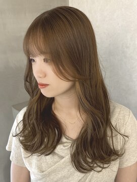 アドネ プライム(adne prime) 韓国風巻き/マロンベージュ/くすみベージュ