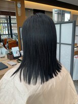 ヘアースタジオ ピース(Hair Studio PEACE)&nbsp;ワンレンスタイル