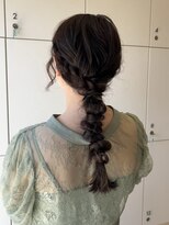 ルクワ(RUQWA)&nbsp;編みおろしアレンジ