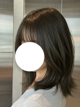 オーガニック リブ 川越(organic+live) 秋色◎韓国風くびれミディ×オリーブカラーでイメチェン