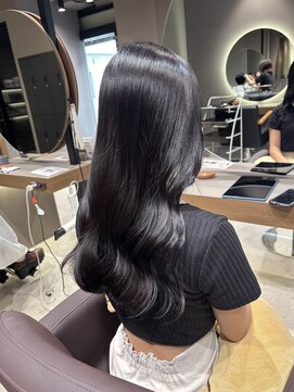 ショコラ アン 横須賀中央 秋カラー◎20代30代透明感カラー暗髪韓国ヘア