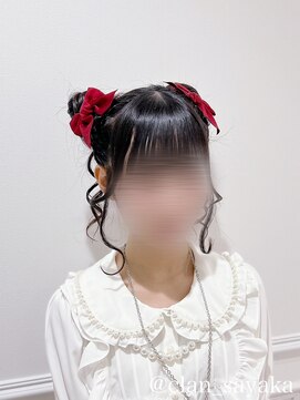 ヘア サロン クラン 東心斎橋店(hair salon clan) 猫耳クラゲヘア/心斎橋ヘアセット