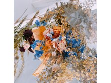 手作りのドライフラワー！スタッフ皆んなで色々と作ってます！