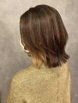 ザザ ZA/ZA 神楽坂&nbsp;イヤリングカラーくびれボブ