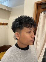 レイニシーエスエス(Rei2css)&nbsp;波巻きパーマ｜メンズパーマ｜ショートパーマ