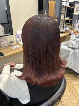 アルター(aL ter) ダークアッシュ/ミディアムレイヤーカット/鎌取店/市川いづみ