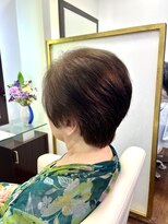 アムズヘアーファム&nbsp;白髪ぼかし×ショートヘア