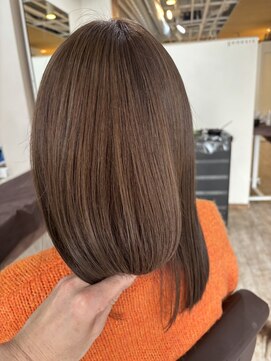 ヘアープロデュース ジェネシス(hair produce genesis) <genesis>髪質改善・暖色系ベージュ