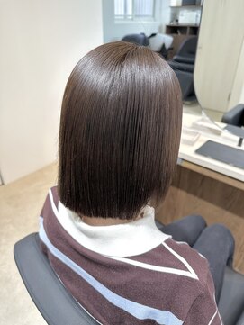 ノド(nodo.) nodo.美髪矯正ボブ