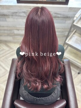 ピカソアルテ(hair picasso arte f.) ピンクベージュ