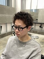 サンズ 梅田 中崎町(SUNS) 【梅田】大人短髪スパイキーショートピンパーマ
