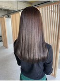髪質改善/縮毛矯正/グレージュブラウン/20代30代40代50代/千葉