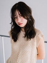 ヘアークラフト(Hair Craft)&nbsp;ウェーブパーマ×レイヤーカット【岡山】暗髪デジタルパーマ