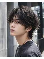 アイトーキョー 名古屋栄(AI TOKYO)&nbsp;ニュアンスパーマ/フェザーパーマ/センターパート/名古屋/栄