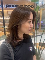 ピークアブー アヴェダ 池袋東武(PEEK-A-BOO AVEDA) 外はねミディアム