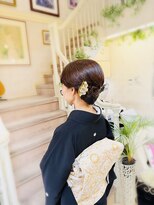 美容室 ティンカーベル&nbsp;留袖ヘア