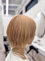NOAHL NOVA【11/1 NEW OPEN(予定)】 ペールオレンジ×ショートボブ A