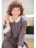 【canon】ゆるウェーブ×ショートバング　【下北沢】