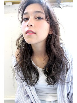 グリーン 渋谷(green) gray ash×柔らかニュアンスパーマ