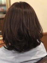 ヘア バー(HAIR BAR)&nbsp;大人ダークモーブ☆エアリーボブ