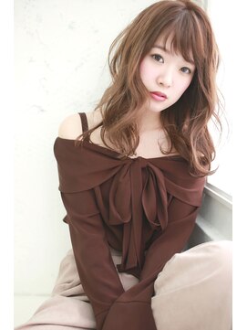 ラフィス ヘアーセプト 銀座店(La fith hair sept) 【La fith】 抜け感☆ウェーブセミディスタイル