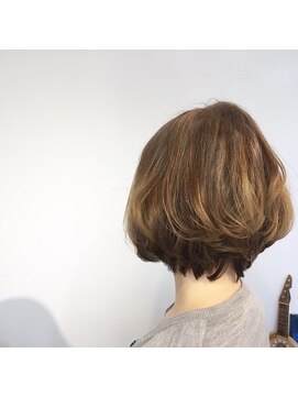 ジェルメヘアー(germer hair) Short bob style  グラデーションカラー
