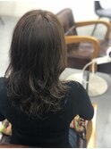 外国人風アッシュグレージュ