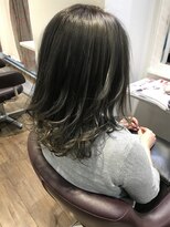パティオンツー(PATIONN2)&nbsp;グレージュ ブリーチ ダブルカラー グラデーション 表参道 青山