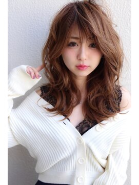 イソラブル(ISOLA-blu) 【ドライヴカット】ベージュ×ゆるふわカール