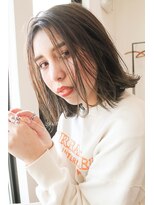 アーブル ヘアーアンドメイク(ARBRE) ベージュブリーチダブルカラーボブレイヤーカットハイライト