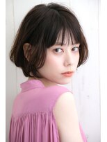 オレンジクラッカー(Orange Cracker)&nbsp;【Orange Cracker】上品でかわいいひし形小顔ボブ