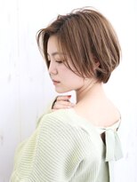 ロア(lore)&nbsp;【20代/30代/40代/50代に人気】ナチュラルショートボブ