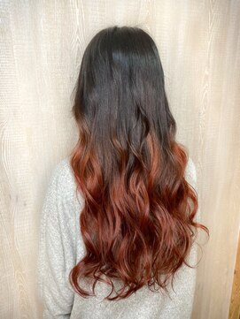 オアシス ガーデン 柏店(Oasis GaRDEN) *ブリーチ×レッド*