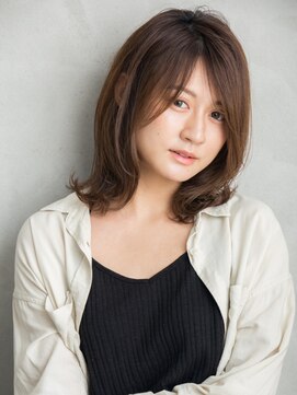 リヴィエラ 巣鴨店(Riviera) 上品に可愛いミディアムヘア