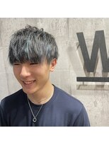 アンダーバーホワイト 南海難波店(_WHITE)&nbsp;メンズハイライト