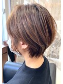 【PD海口】30代40代50代60代◎小顔絶壁解消ショート　60