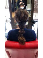 ラグーンヘアー(Lagoon hair) 玉アレンジ♪