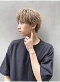 【aRietta大森】刈り上げないセンターパート×くすみカラー